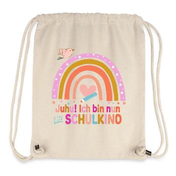 Start of school - Stanley/Stella Recycled Gym Bag - natural - Front
