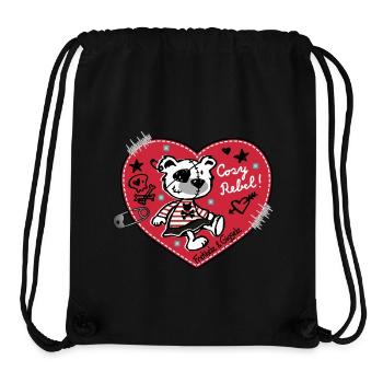 Cosy Rebel - Stanley/Stella Recycled Gym Bag - black - Front