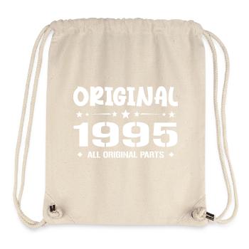 Né en 1995, Cadeau Anniversaire 1995 Original 1995 - Stanley/Stella recycelter Gym Bag - Naturweiß - Vorne
