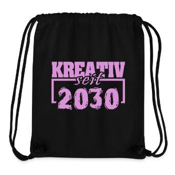 2030 - Stanley/Stella Recycled Gym Bag - black - Front