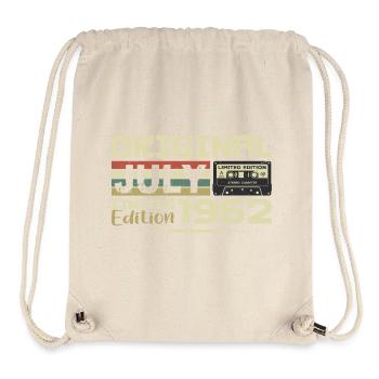 July 1962 Birthday Gift Born in July - Stanley/Stella Recycled Gym Bag - natural - Front