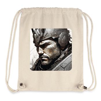Warrior - Stanley/Stella Recycled Gym Bag - natural - Front