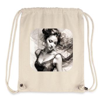 Anmutige Schönheit - Stanley/Stella recycelter Gym Bag - Naturweiß - Vorne