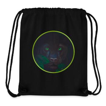 LA PANTHÈRE - Sac à cordon recyclé Stanley/Stella - noir - Devant