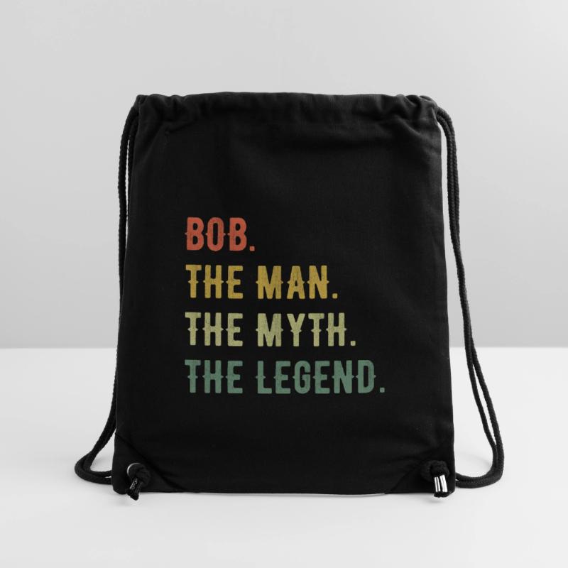 Robert Bob First Name Short Form Man Myth Legend Stanley/Stella Recycled Gym Bag