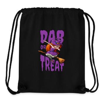 Dabbing Hexe Hip Hopperin - Stanley/Stella recycelter Gym Bag - Schwarz - Vorne