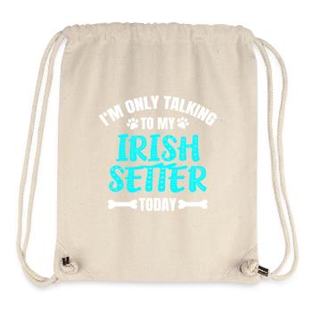 Irish Setter - Stanley/Stella recycelter Gym Bag - Naturweiß - Vorne