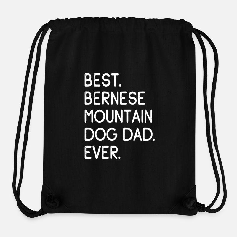 Bernese Mountain Dog Berner Sennenhund - Stanley/Stella recycelter Gym Bag - Schwarz