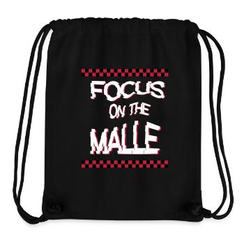 Focus on Malle - Mallorca - Party - Stanley/Stella recycelter Gym Bag - Schwarz - Vorne