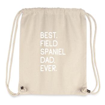 Field Spaniel - Stanley/Stella recycelter Gym Bag - Naturweiß - Vorne