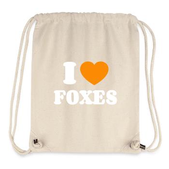 Dear foxes, - Stanley/Stella Recycled Gym Bag - natural - Front