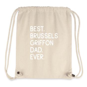 Brussels Griffon Belgischer Zwerggriffon - Stanley/Stella recycelter Gym Bag - Naturweiß - Vorne