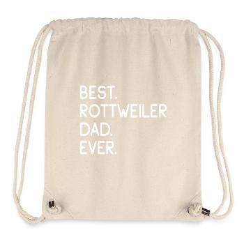 Rottweiler - Stanley/Stella recycelter Gym Bag - Naturweiß - Vorne