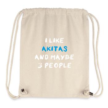 Akita - Stanley/Stella Recycled Gym Bag - natural - Front