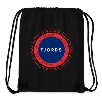 Norwegian Fjords - Stanley/Stella Recycled Gym Bag - black - Front