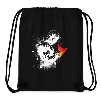 Boxing professional boxer boxing gloves martial arts - Stanley/Stella Recycled Gym Bag - black - Front