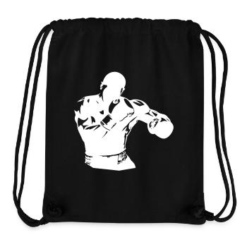 Boxing Martial Arts Wrestling Boxing Gloves - Stanley/Stella Recycled Gym Bag - black - Front