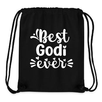 Wöd Godi beste Godi Taufpatin Österreich Taufe - Stanley/Stella recycelter Gym Bag - Schwarz - Vorne