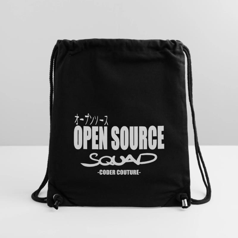 LUZILLION CODER COUTURE, OPEN SOURCE SUPPORTER Stanley/Stella Recycled Gym Bag