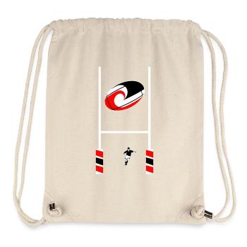 sport_rugby_maori - Stanley/Stella Recycled Gym Bag - natural - Front
