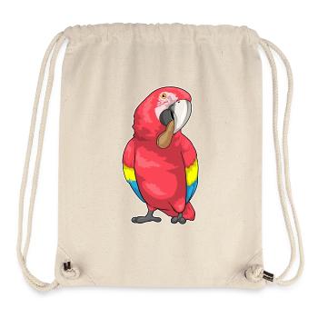 Arachide perroquet - Sac à cordon recyclé Stanley/Stella - blanc naturel - Devant