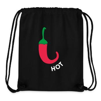 Hot Chili - Stanley/Stella Recycled Gym Bag - black - Front