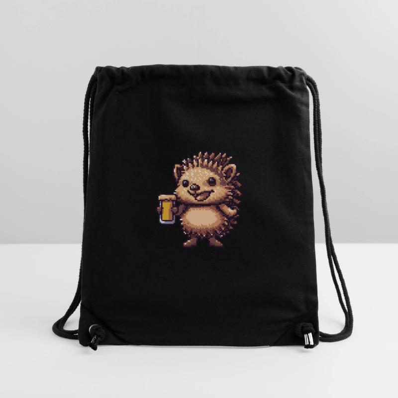 Igel Bier Pixel Stanley/Stella recycelter Gym Bag