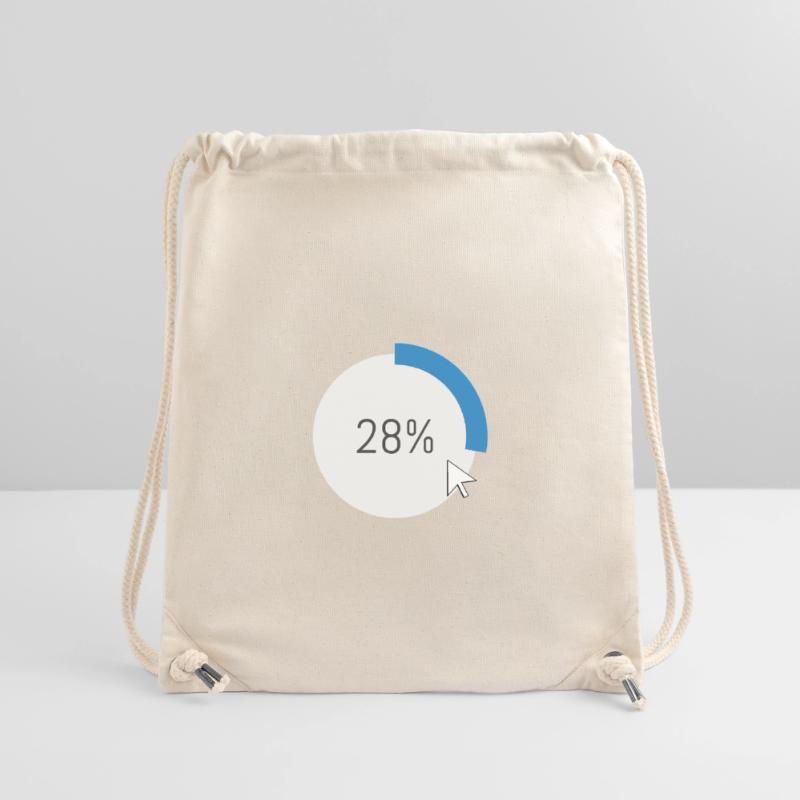 Blue Progress Ring IT Software PC Computer Stanley/Stella Recycled Gym Bag