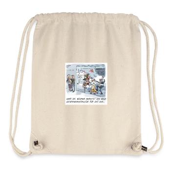 New corporate culture sparked - Stanley/Stella Recycled Gym Bag - natural - Front