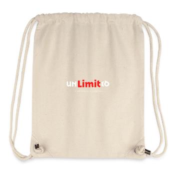 unlimited grenzenlos stark erfolg - Stanley/Stella recycelter Gym Bag - Naturweiß - Vorne
