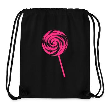 Retro Lolly - Stanley/Stella Recycled Gym Bag - black - Front
