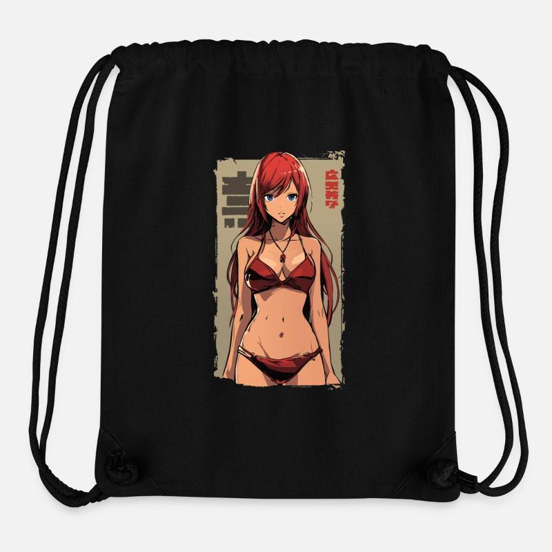 Beach Girl - Stanley/Stella Recycled Gym Bag - black