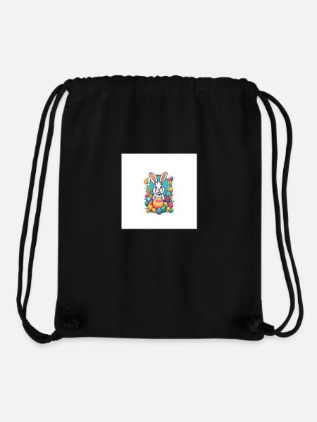 Happy Easter - Stanley/Stella recycelter Gym Bag - Schwarz