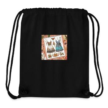 Designing. - Stanley/Stella Recycled Gym Bag - black - Front