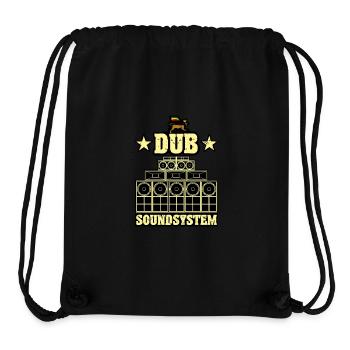 Dub Soundsystem - Stanley/Stella recycelter Gym Bag - Schwarz - Vorne