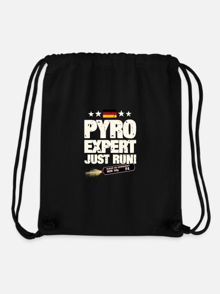 Pyro Pyrotechnik - Stanley/Stella recycelter Gym Bag - Schwarz