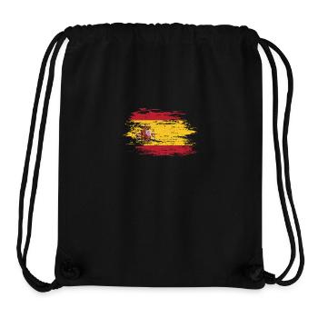 Espagne utilisé - Sac à cordon recyclé Stanley/Stella - noir - Devant