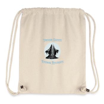 Unseen guests eternal residents - Stanley/Stella Recycled Gym Bag - natural - Front