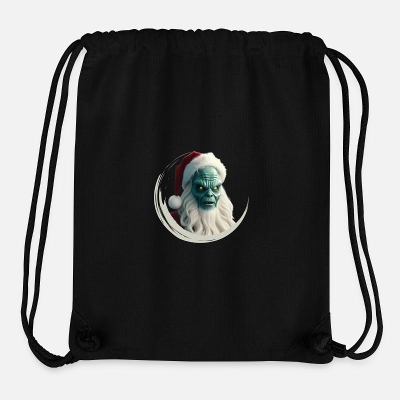 intergalactic christmas - Stanley/Stella recycelter Gym Bag - Schwarz