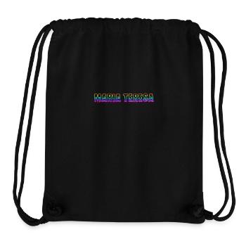 maria teresa rs regenbogen - Stanley/Stella recycelter Gym Bag - Schwarz - Vorne