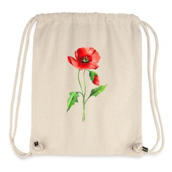 Maki - Sac à cordon recyclé Stanley/Stella - blanc naturel - Devant