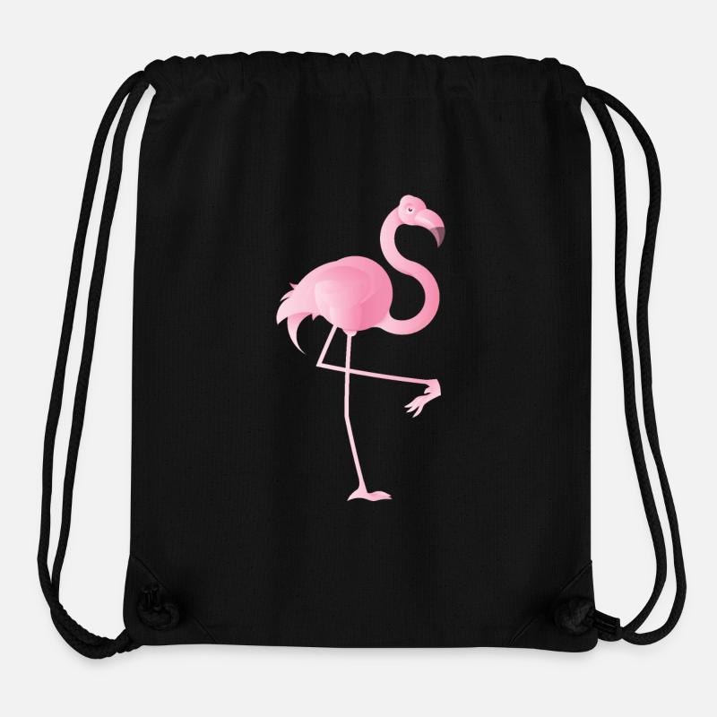 flämisch - Stanley/Stella recycelter Gym Bag - Schwarz