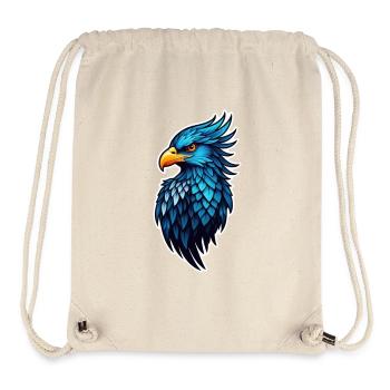 Eagle - United States - USA - Stanley/Stella Recycled Gym Bag - natural - Front