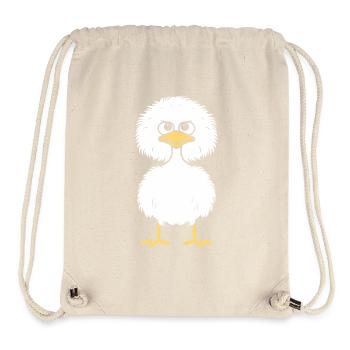 autruche - Sac à cordon recyclé Stanley/Stella - blanc naturel - Devant