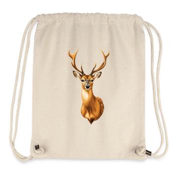 Magnificent fawn - Stanley/Stella Recycled Gym Bag - natural - Front