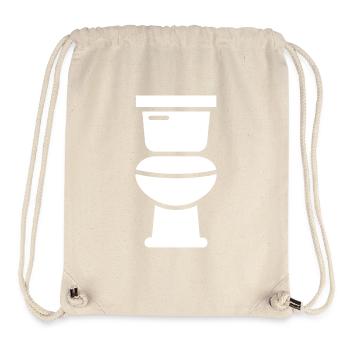 Toilette - Sac à cordon recyclé Stanley/Stella - blanc naturel - Devant