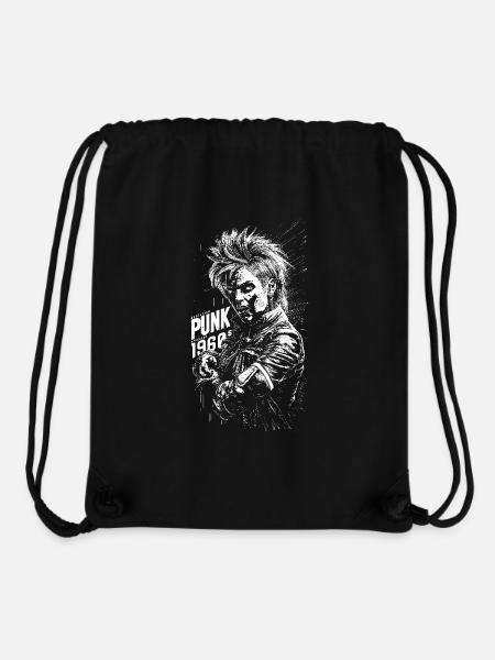 Punk der 1969er Jahre - Stanley/Stella recycelter Gym Bag - Schwarz