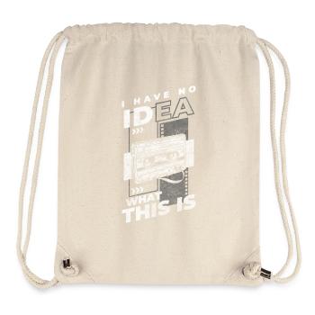 Cassette Radio 80s Hit Childhood - Stanley/Stella Recycled Gym Bag - natural - Front