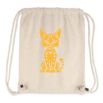 Serval - Stanley/Stella recycelter Gym Bag - Naturweiß - Vorne