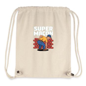 SUPER-FREIMAURER - Stanley/Stella recycelter Gym Bag - Naturweiß - Vorne